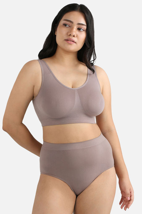 Buy Wacoal  Non-Wired Full Coverage Bralette Bra - Light Brown
